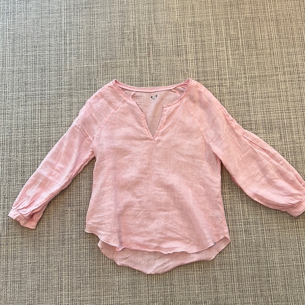 Three Dots Linen Long sleeve shirt